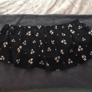 Strapless Flowy Bandeau Top